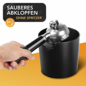 Sauberes Abklopfen ohne Spritzer