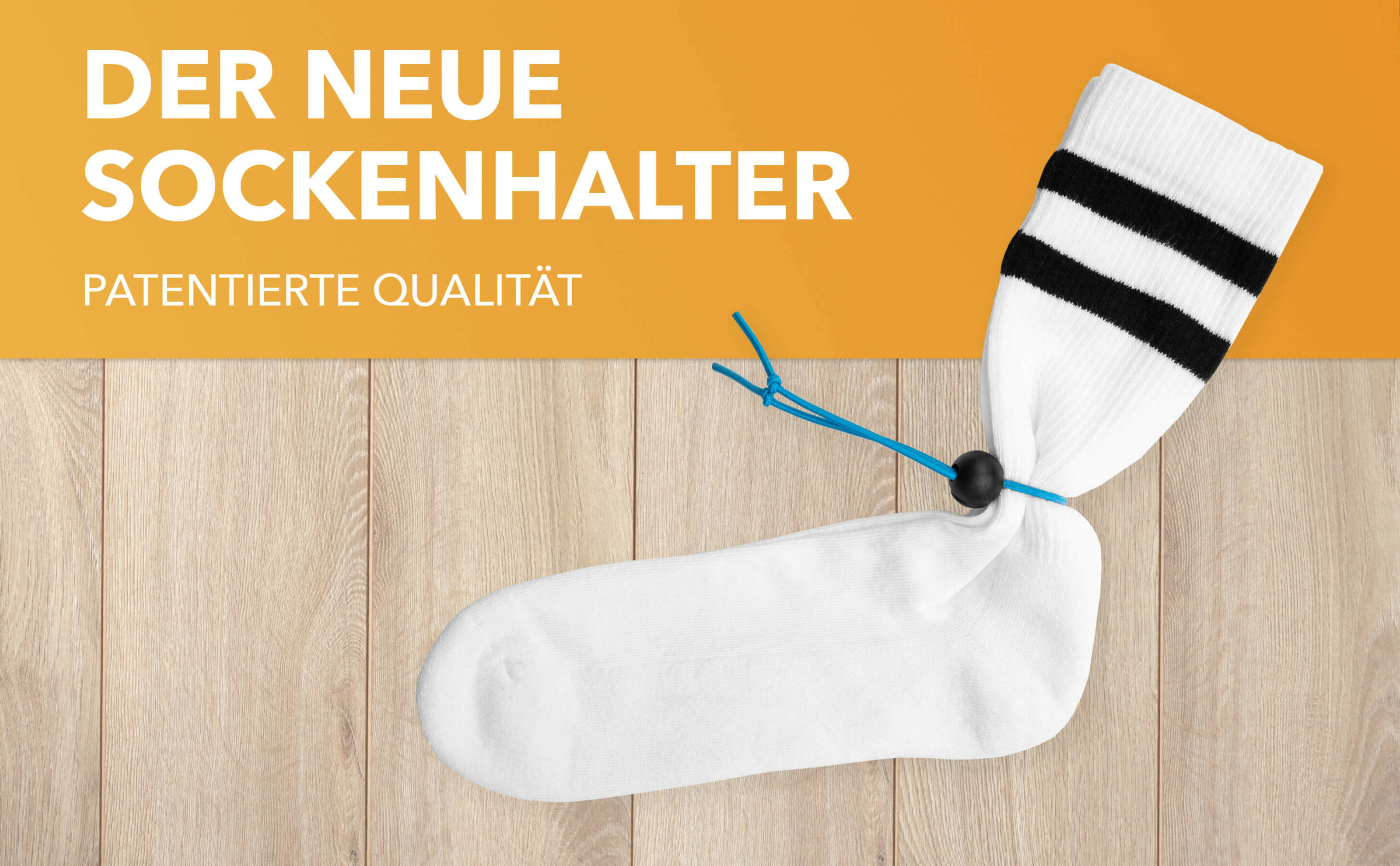 Der neue Sockenhalter