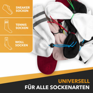 Universell für alle Sockenarten